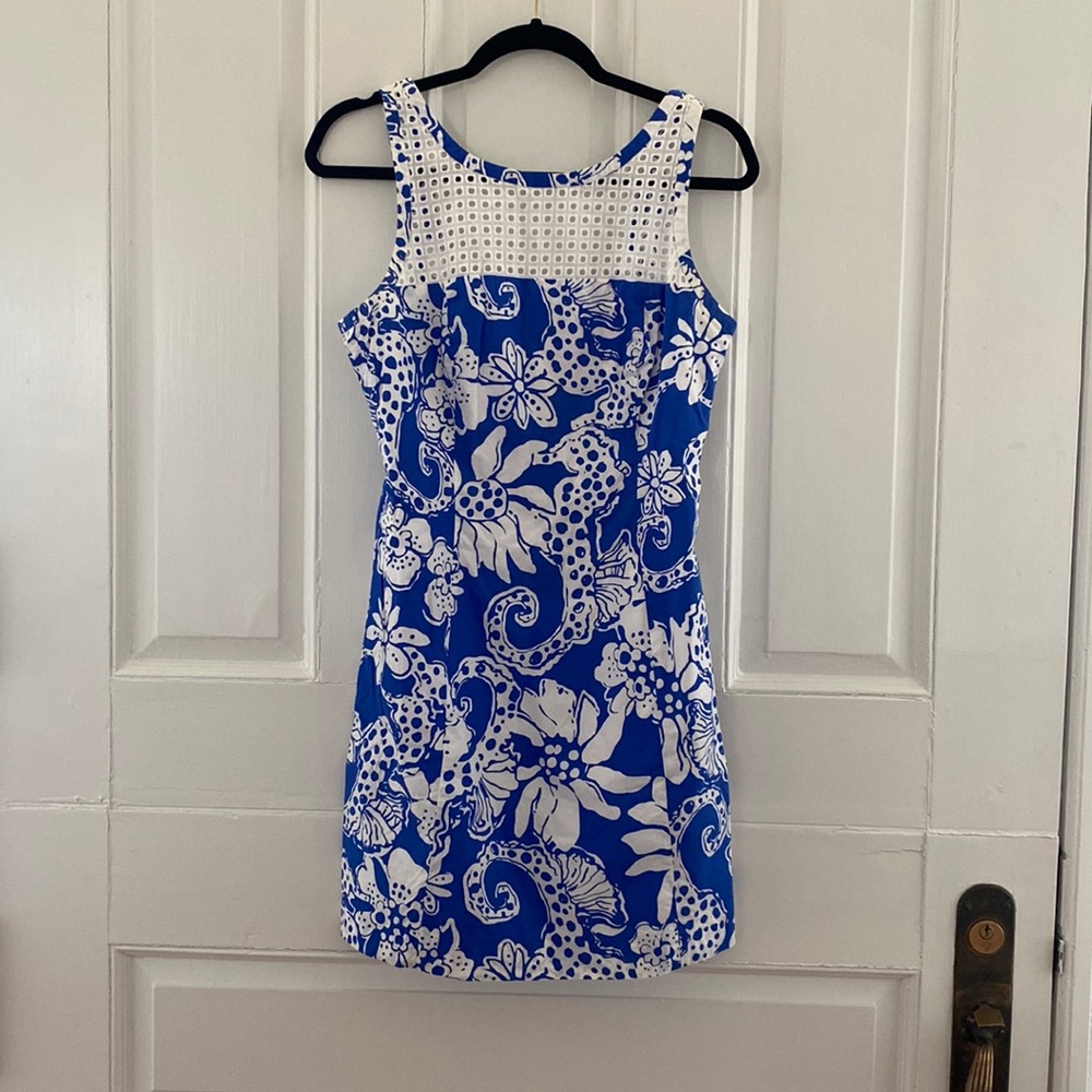 Lilly Pulitzer royal blue dress